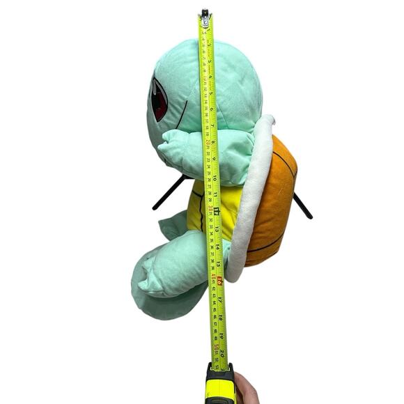 Pokemon Squirtle Large Plush Foam Bean Stuffed Animal Toy Factory Nintendo 2017 - Picture 9 of 9